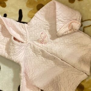 Pink Bambi Quilted Baby Jacket